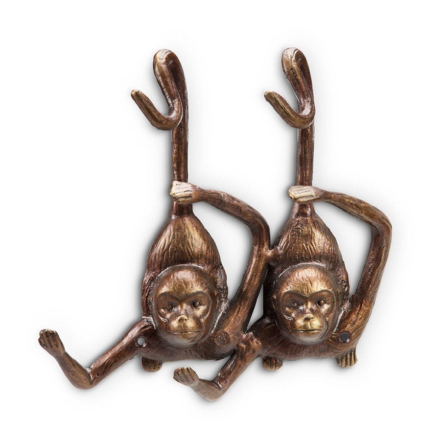 Home Decor SPI Home  | Monkey Pair Wall Hook