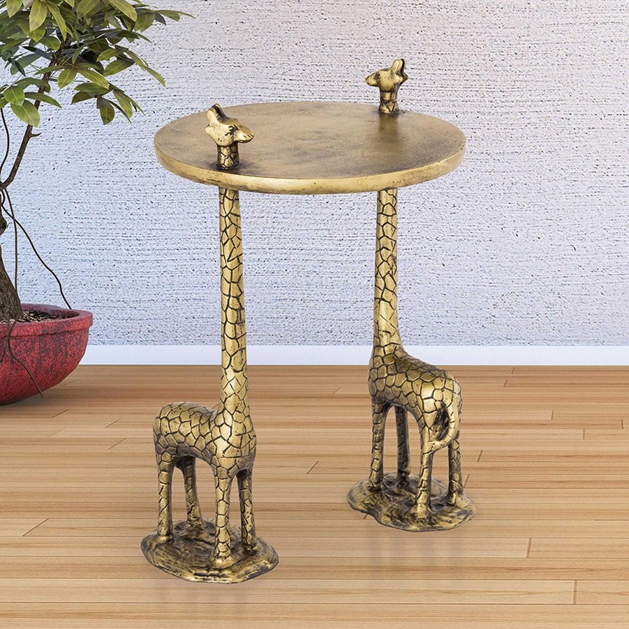 Home Decor SPI Home  | Giraffe Pair End Table